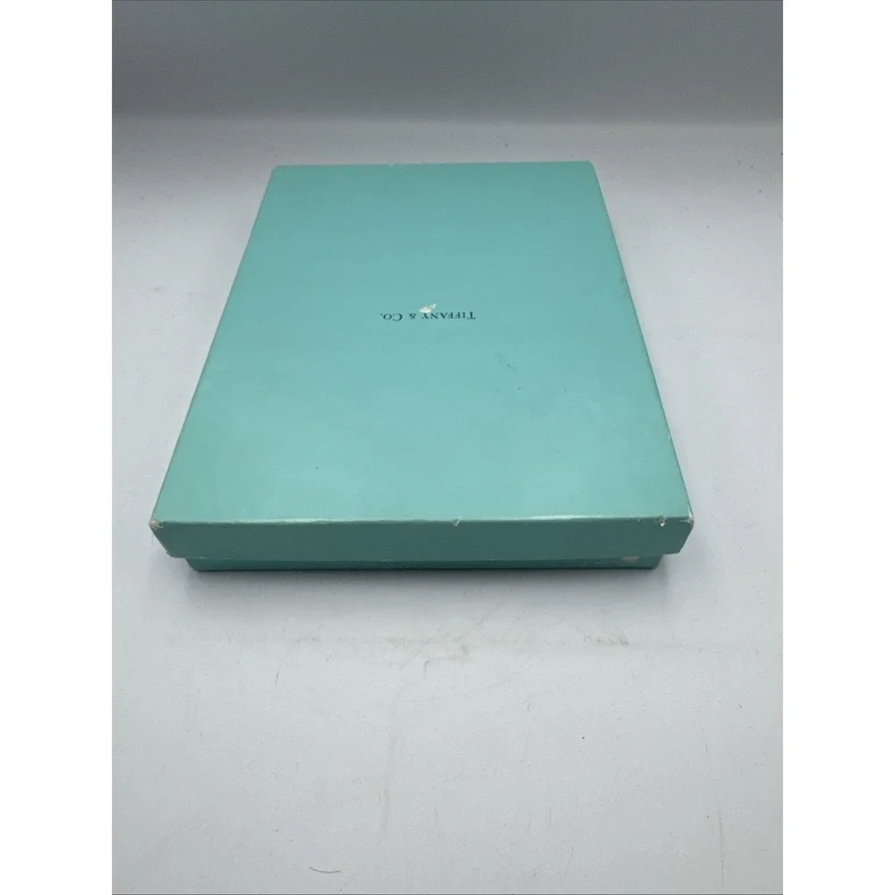 Tiffany & Co Blue Empty Jewelry Gift Box Rectangle 8.5 x 6.5 x 1.5